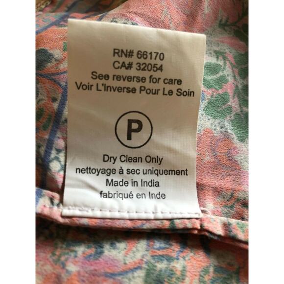 Anthropologie Bhanuni by Jyoti Villa Hippie Boho Coquette Girly Crop Top - Picture 5 of 6